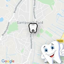 Orthodontie Santpoort-zuid, Van Dalenlaan 394, 2082 VR Santpoort-Zuid, Nederland